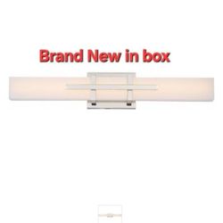 Brand New Nuvo 62/872  Vanity, 24 Inches, Polished Nickel.$60 Each. Available 6 Pcs.