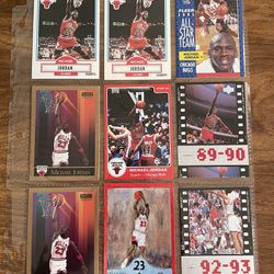 Various Michael Jordan Cards