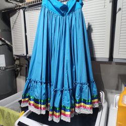 Folklorico Practice Skirt