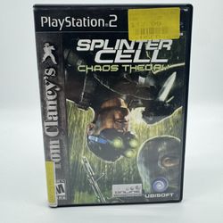 Tom Clancy's Splinter Cell: Chaos Theory (Sony Playstation 2 PS2, 2005) Tested