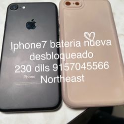 Iphone7Viejito Pero Sin Detalles , Bateria Nueva230$