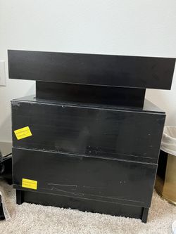 Two LED nightstand Drawers Great Condition And