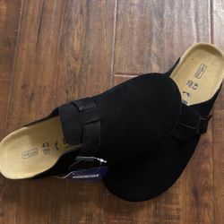birkenstock clogs black