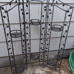 Plant Stand 6' Tall 6 Holders 