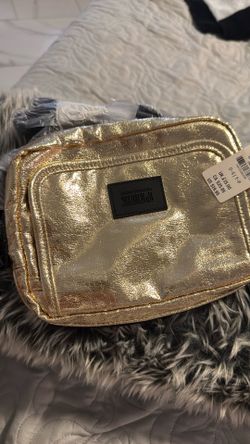 Pink gold cross body