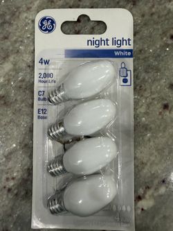 GE 4W Night Light- 4 PCs
