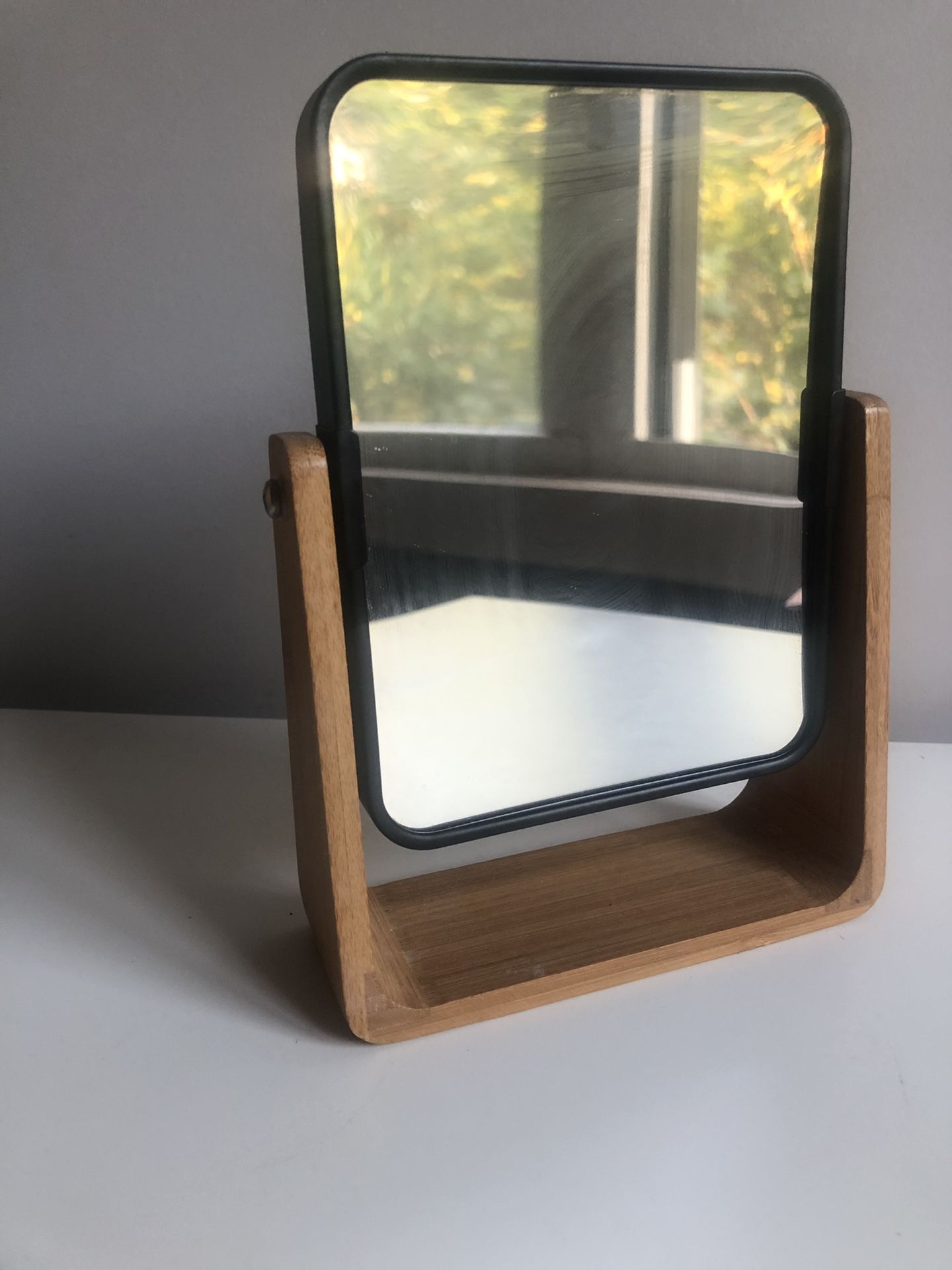 Mini table mirror