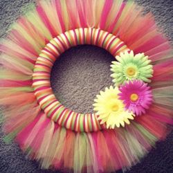 Tulle Wreath