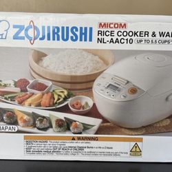 Zojirushi NL-AAC10CA 5.5 cups Micom Rice Cooker Warmer MADE IN JAPAN