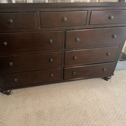 Dresser, Headboard And Footboard