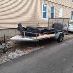7*12 ....Road King Trailer Good Shape 