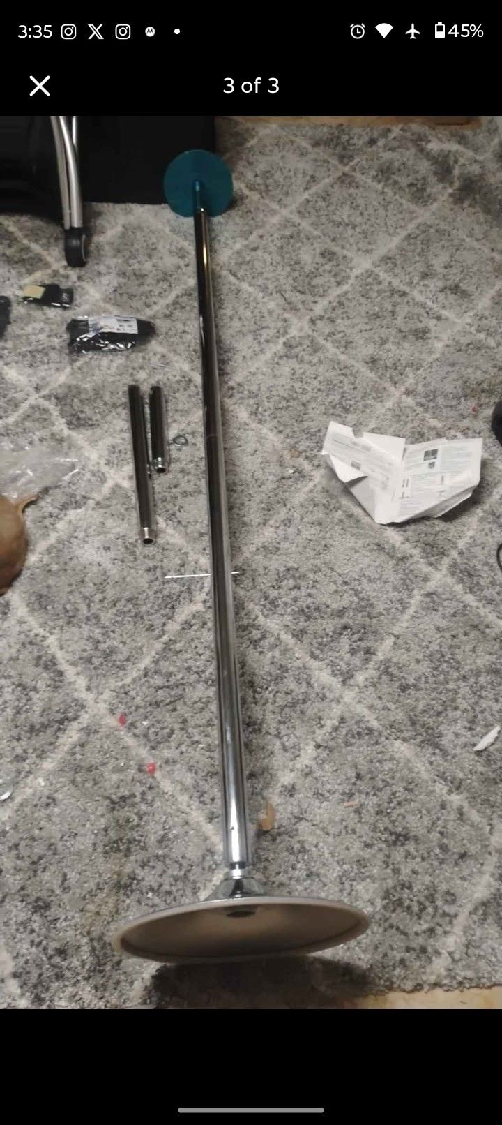 Spinning Stripper Pole