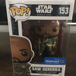 Funko pop Star Wars Saw Gerrera