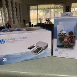 HP Sprocket Studio Plus Phone Printer