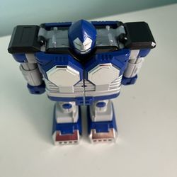 Vintage Power Ranger Transformer Blue Gorilla Zord 1998 Bandai Lost Galaxy