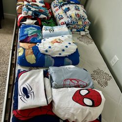 Twin Size Frame With Mattress With Sets - 250 / OBO. (Read Description)