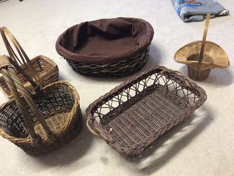 Assorted baskets 🧺