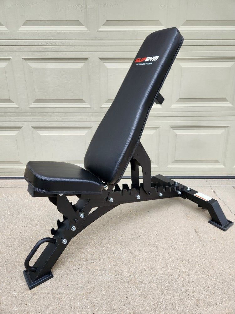 SUPGYM Major Lutie 1300lb Capacity Adjustable Weight Bench