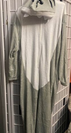 Shark onesie for adult size XL