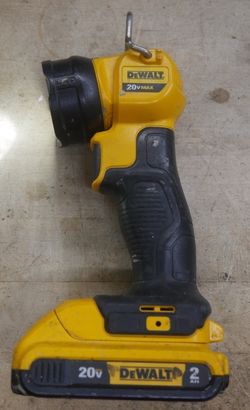 DEWALT LIGHT DCL040 WORKLIGHT WITH 2AH BATTERY F(contact info removed)4