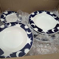 Blue And White Ceramic Dishes