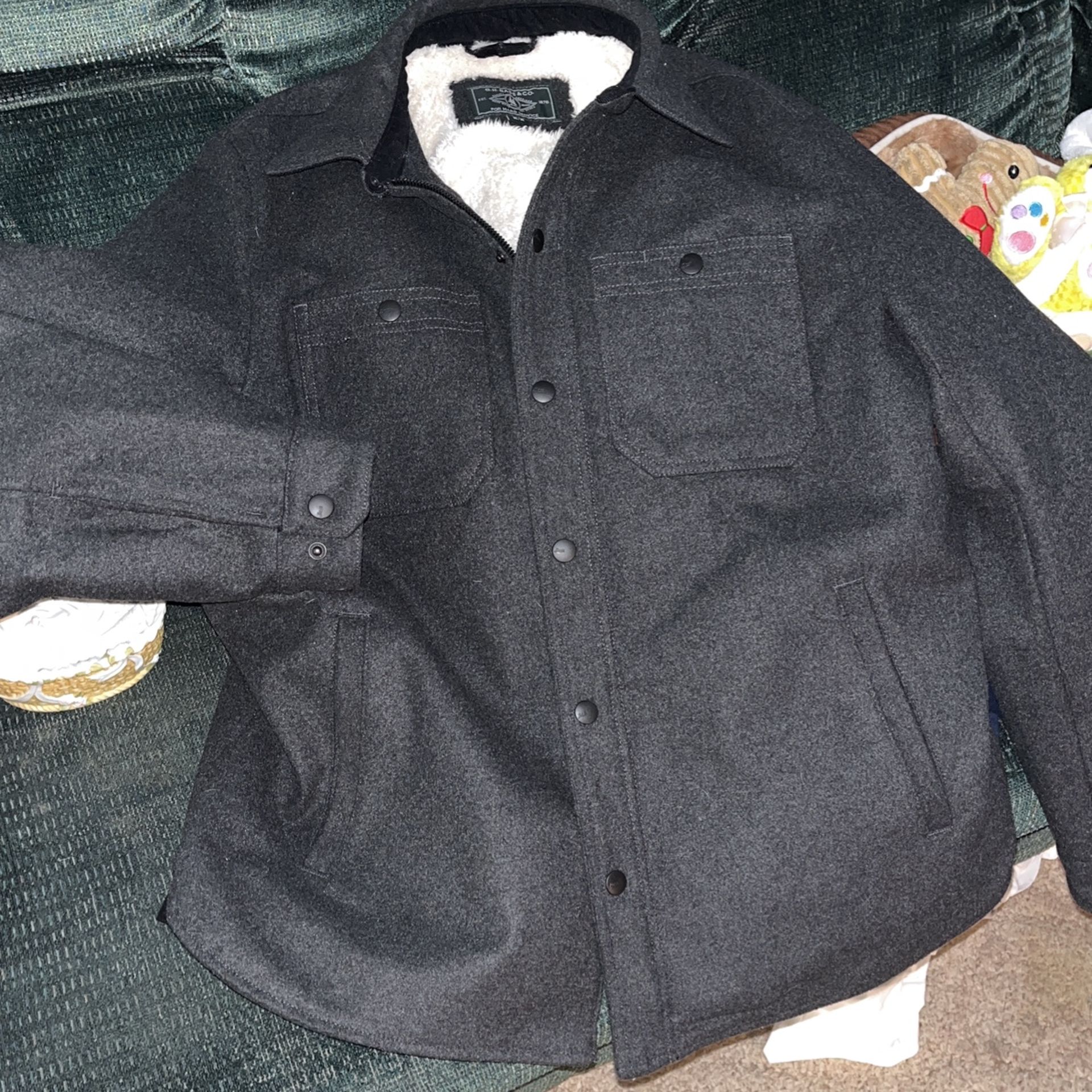 Men's G.H. Bass & Co Winter Jacket With Sherpa Lining
