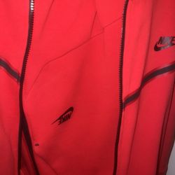 Nike Tech Red Jogging Suit XXL Top XL bottom
