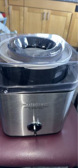 Cuisinart ice cream and sorbet maker
