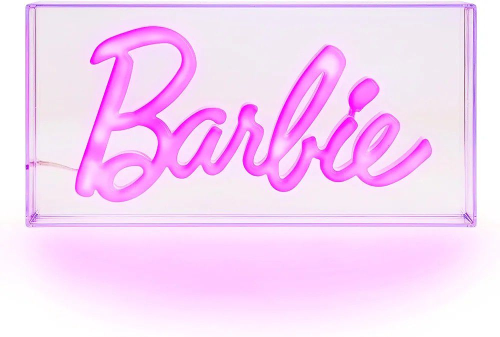 Barbie Logo LED Neon Pink Sign