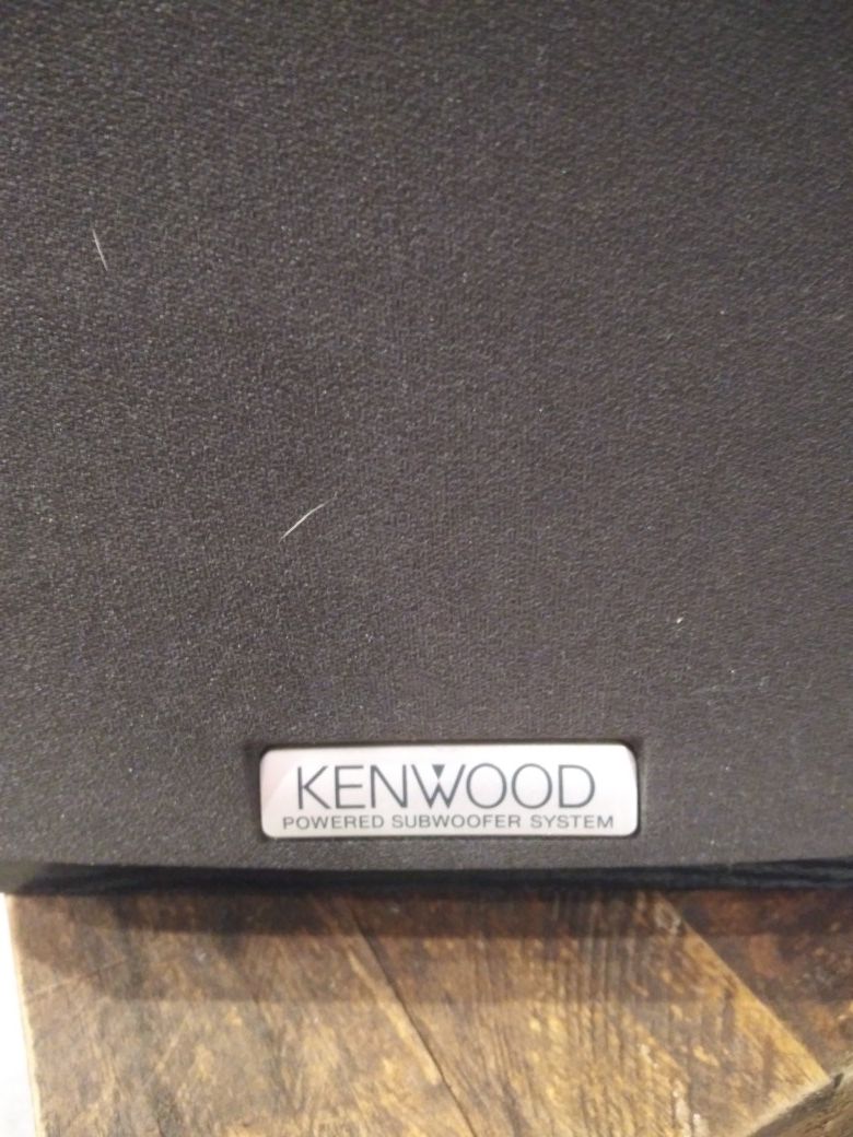 Kenwood powered subwoofer system