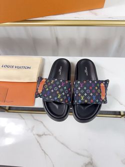 LV Women’s Slides With Box 2026 New