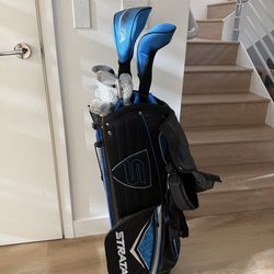 Strata brand new left handed golf set