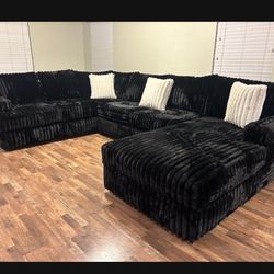 Brand New Super Plush Comfy Corduroy Sectional 