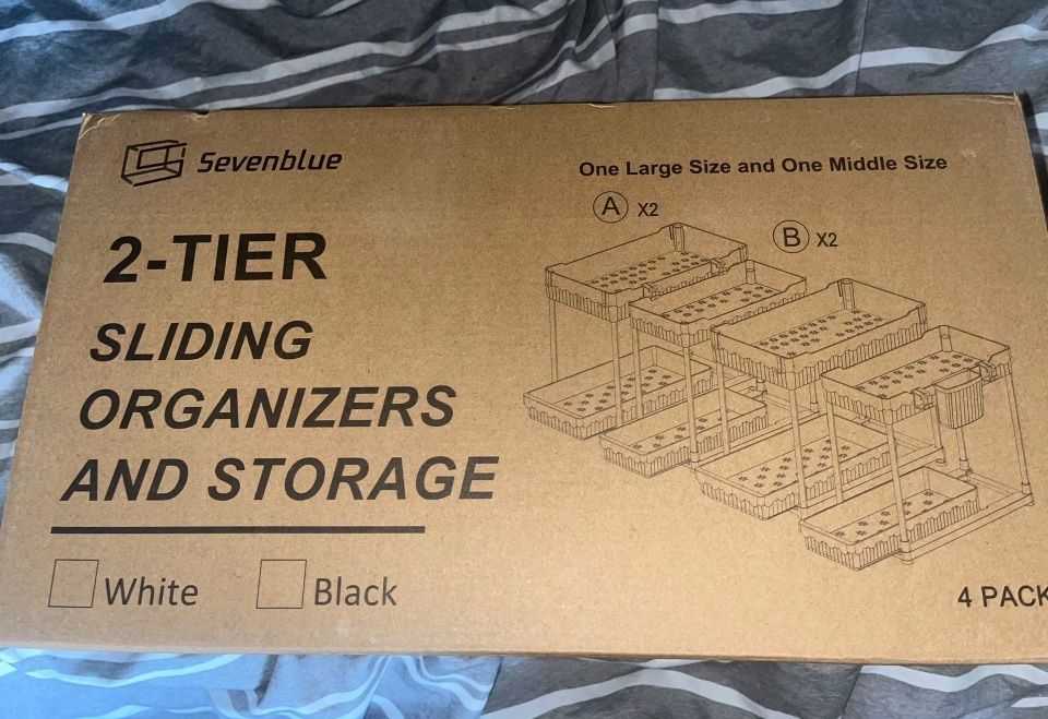 Storage Organizers”sevenblue”