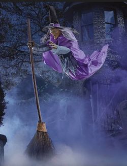 Halloween Animatronic Witch 