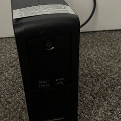 CyberPower UPS Backup Power For Media center CP1350AVRLCD