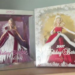 Collectable Holiday Barbies 