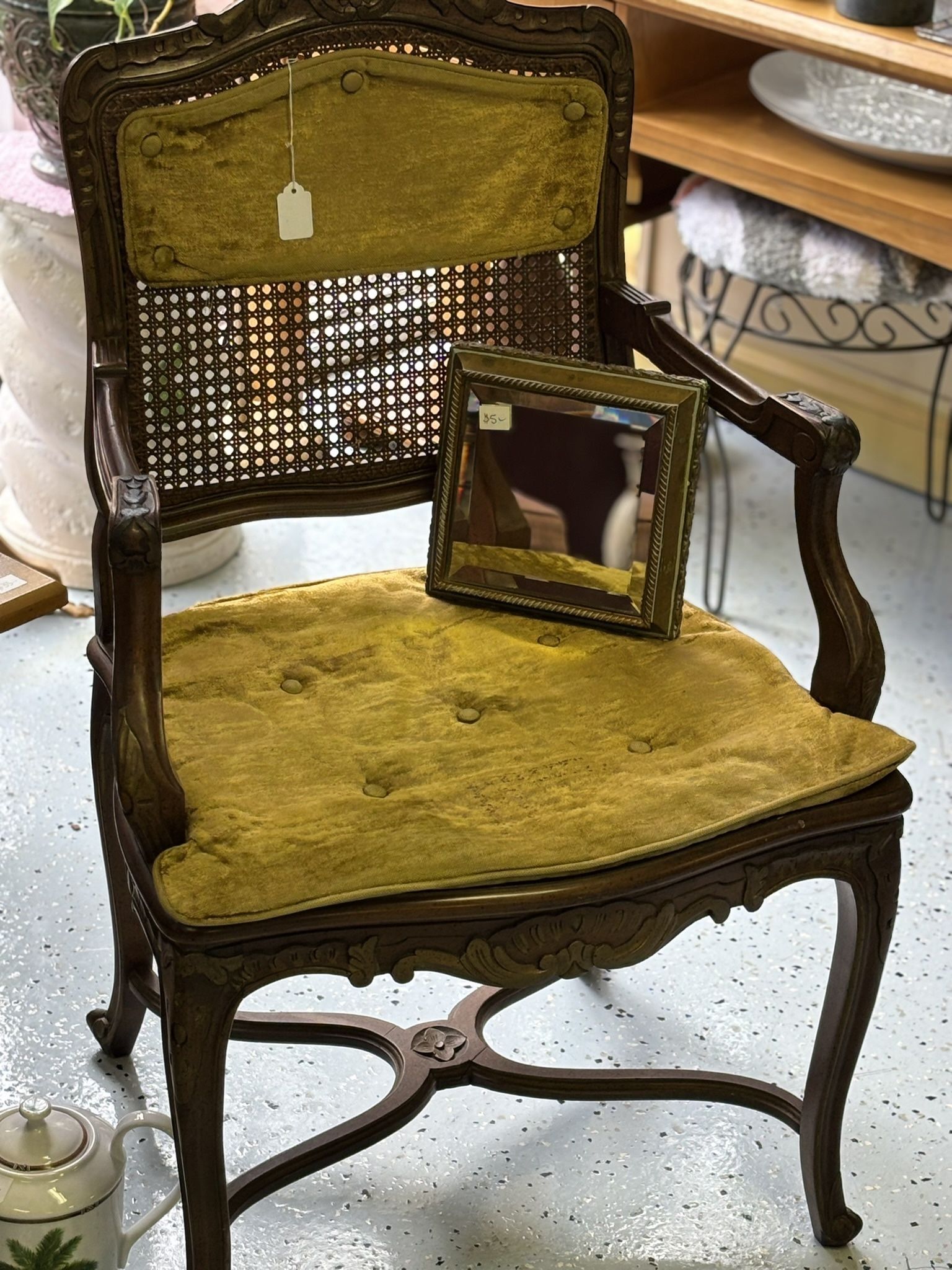 Antique Cane Chair