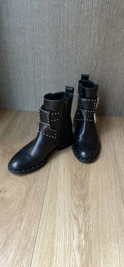 Charles David combat boots