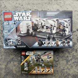 Lego Star Wars Boarding Tantive & 501st Clone Battle Pack + *Free Minifigure*