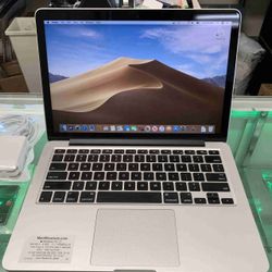 Mid 2014 Apple Macbook Pro 13" Retina - Intel Core i5 2.8 Ghz- 8GB Ram- 500 GB