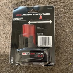 Milwuakee Battery 6 Amp 12 V