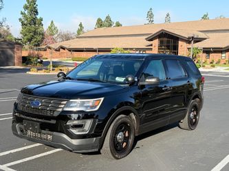 2018 Ford Explorer Police Interceptor SUV Black