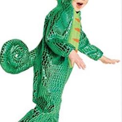 Toddler Plush Chameleon Costume Green 18-24months