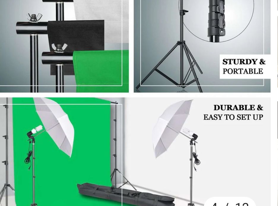 Studio Lighting Kit 