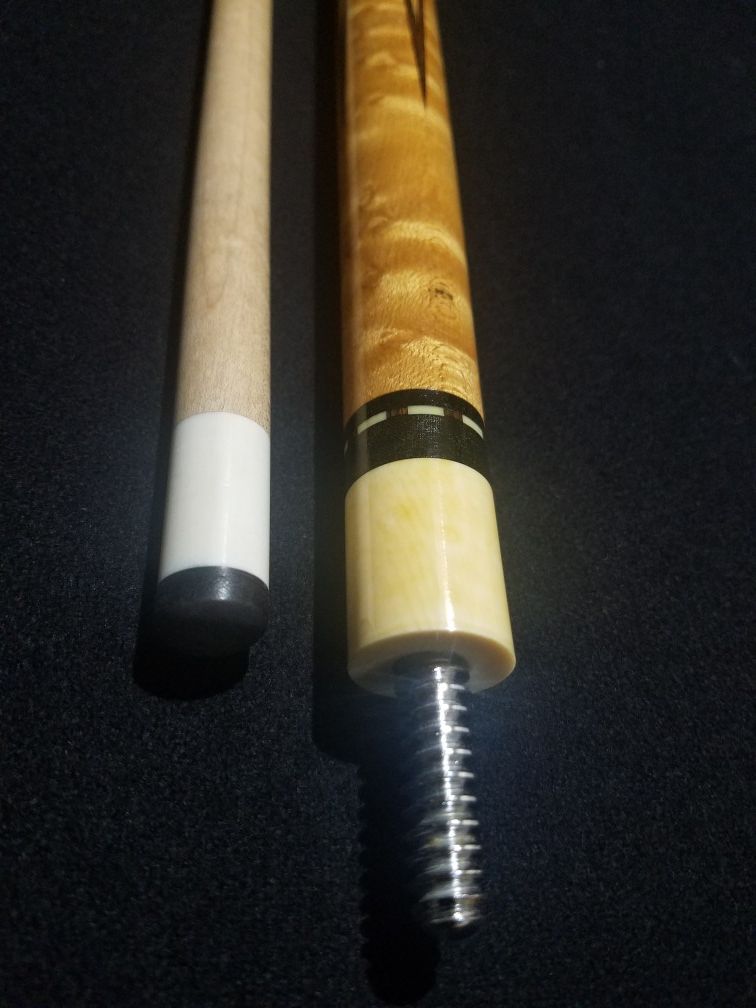 Joss West Early 1970's Custom one of a kind Cue