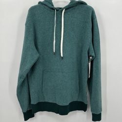 Feat Clothing Blanket Blend Hoodie Sweatshirt in Shaded Spruce