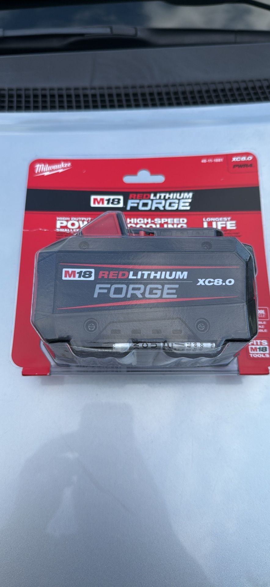 Milwaukee M18 Forge Battery New 8.0