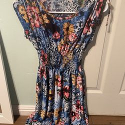 Hawaiian 🌺 Floral Print Dress