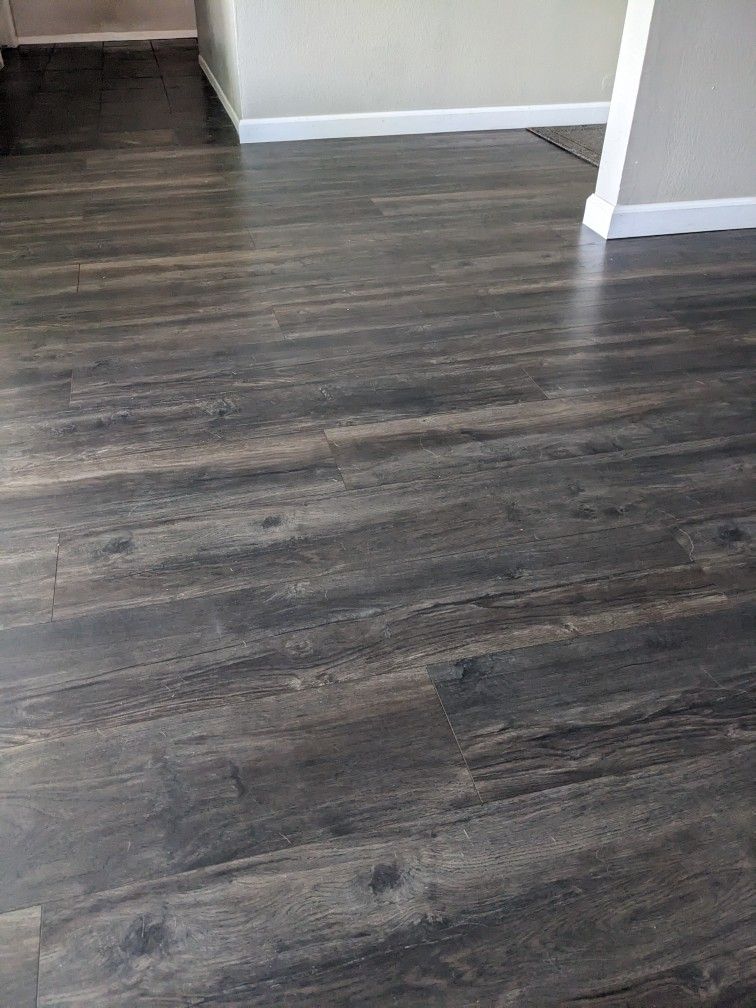 Laminate Flooring W/Underlayment - Evening Shadow Hydroshield